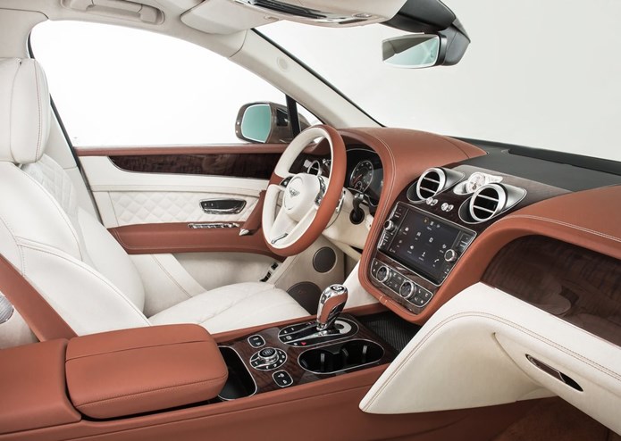 bentley bentayga interior