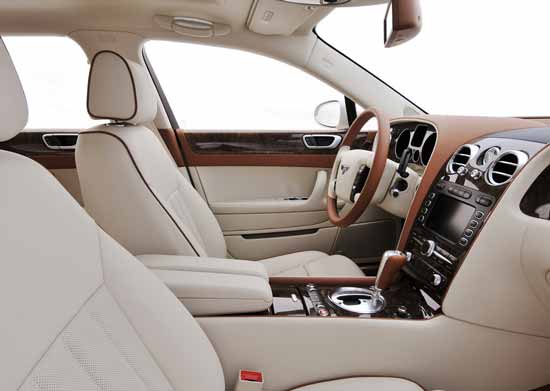 interior bentley continental flying spur