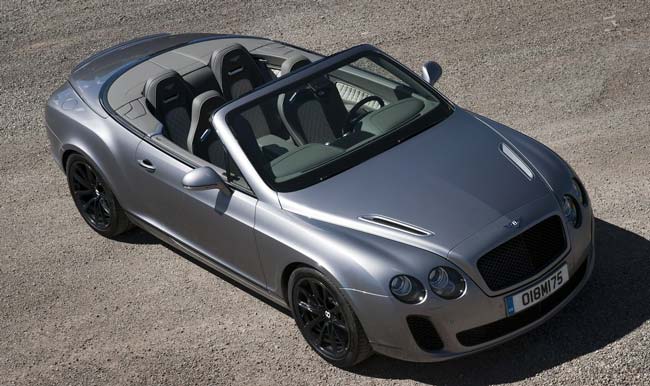 bentley continental supersports convertible 2011