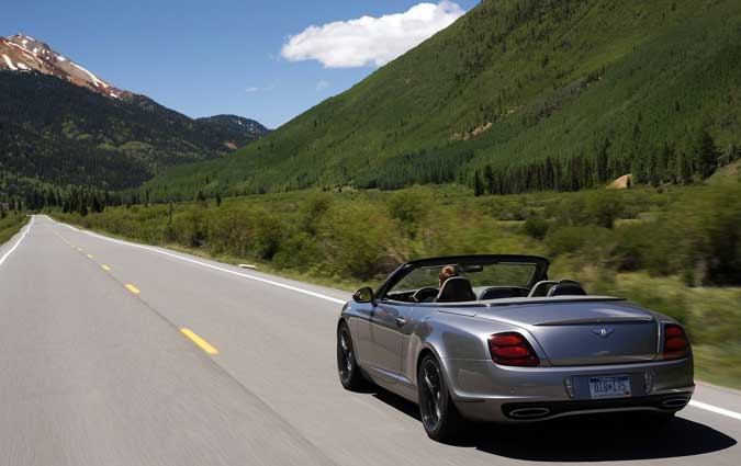 bentley continental supersports convertible 2011 traseira - rear view