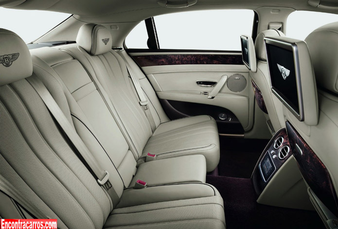 bentley flying spur 2014 interior banco traseiro