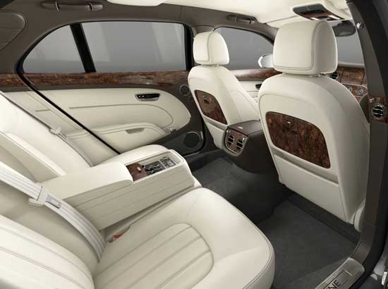 interior bentley mulsanne 2011