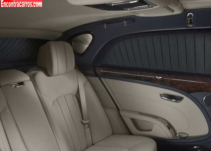 bentley mulsanne 2013 2014 interior banco traseiro