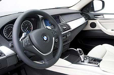 interior bmw x6 active hybrid / inteiro x6 hibrido