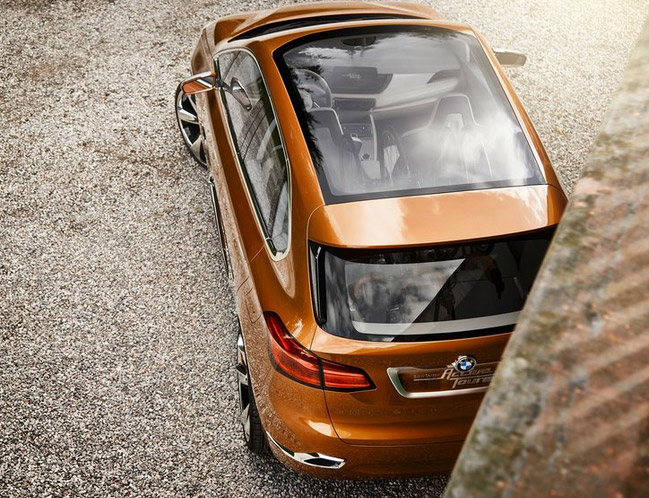 bmw active tourer outdoor concept teto de vidro