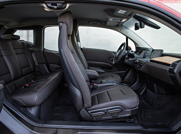 bmw i3 interior banco traseiro