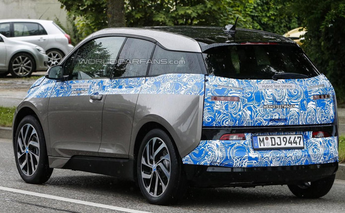 bmw i3 flagra versão de produçao