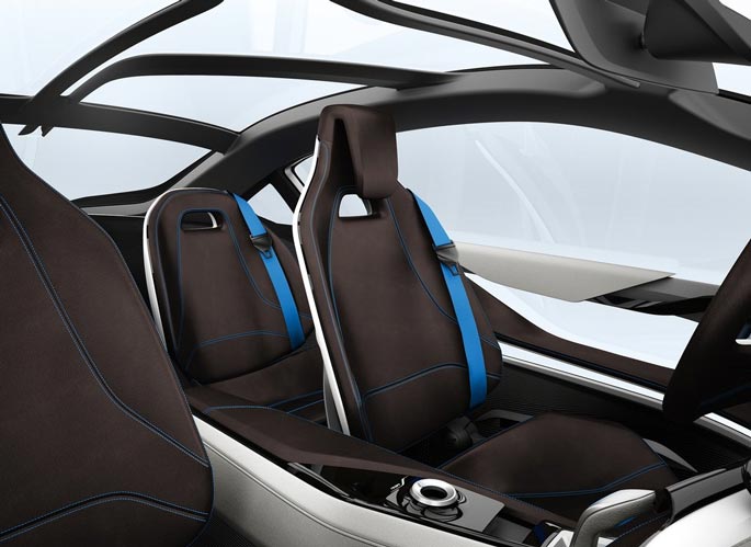 bmw i8 concept interior painel - dashboard