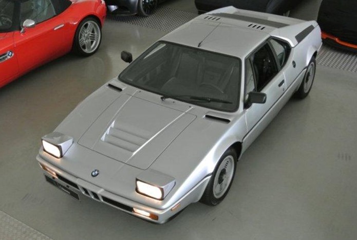 bmw m1 silver 1981