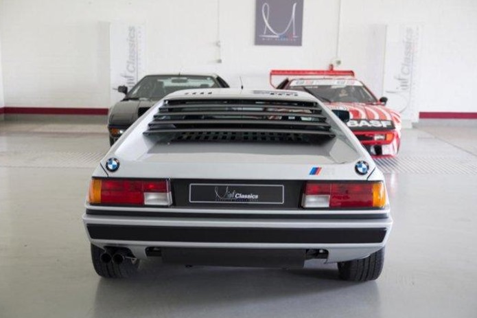 bmw m1 silver 1981