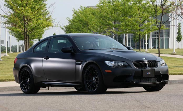 bmw m3 frozen black 2011