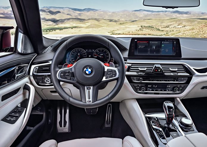 bmw m5 2018 first edition interior painel