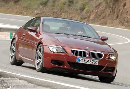 interior bmw m6