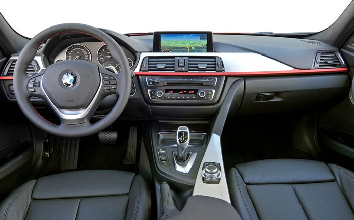 bmw serie 3 2012 interior painel