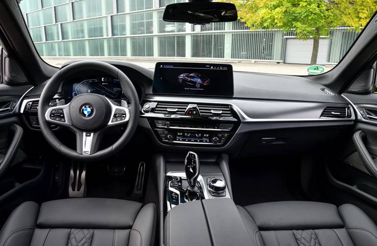 bmw serie 5 2021 interior painel