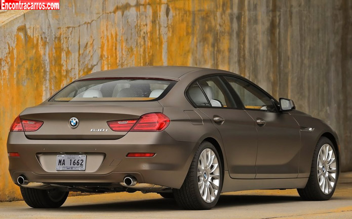 bmw serie 6 gran coupe 640i traseira