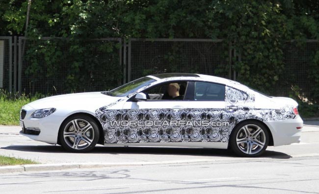 bmw serie 6 gran coupe spyphoto - bmw serie 6 4 portas