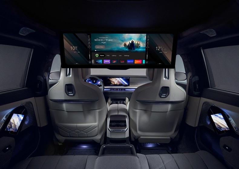 novo bmw serie 7 2023 interior banco traseiro 