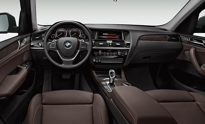 bmw x3 2016 interior