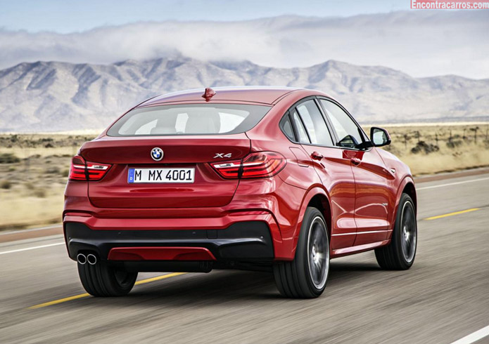 bmw x4 traseira