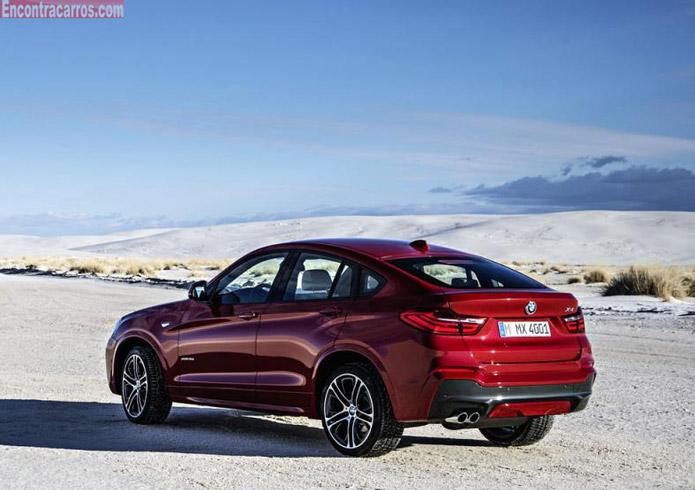 novo bmw x4 traseira