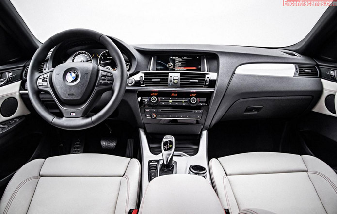 bmw x4 interior painel