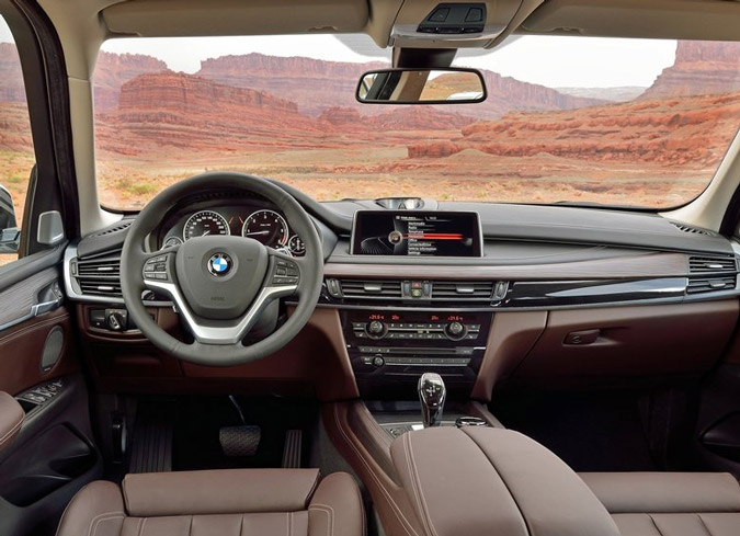 novo bmw x5 interior