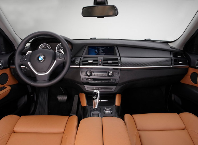 interior bmw x6 2012