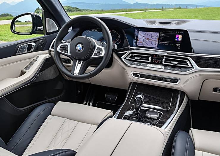 bmw x7 2021 interior