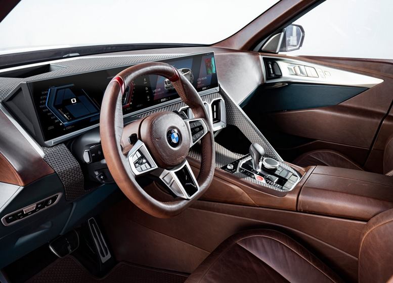 bmw xm 2023 interior