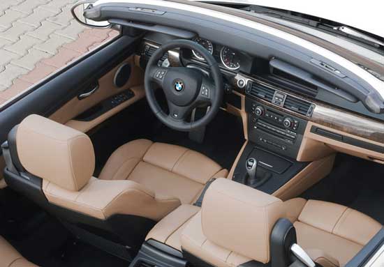 interior bmw m3 convertible 2009