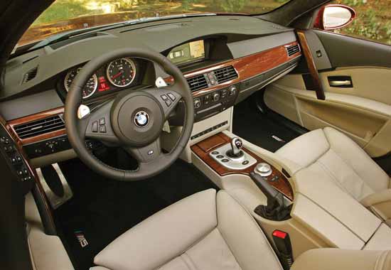 interior bmw m5