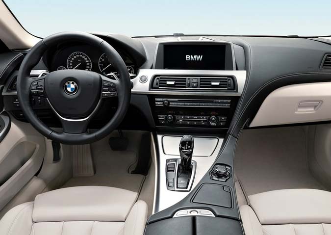 interior bmw serie 6 coupe 2012