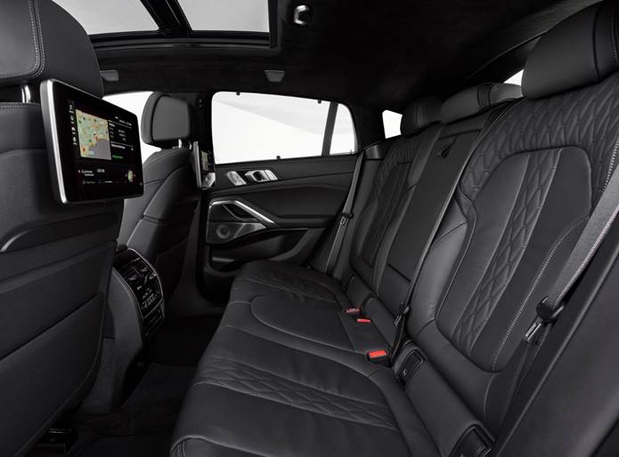 novo bmw x6 2021 interior