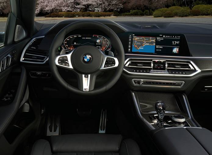 novo bmw x6 2021 interior