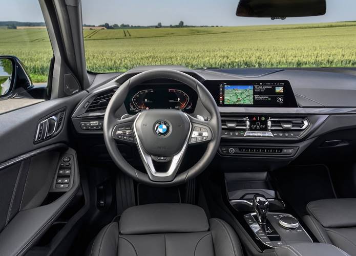 novo bmw serie 1 2020 interior painel