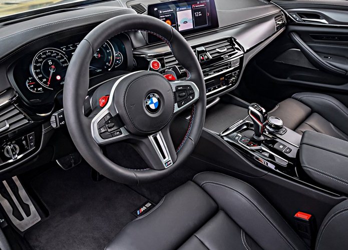 bmw m5 competition 2019 interior painel