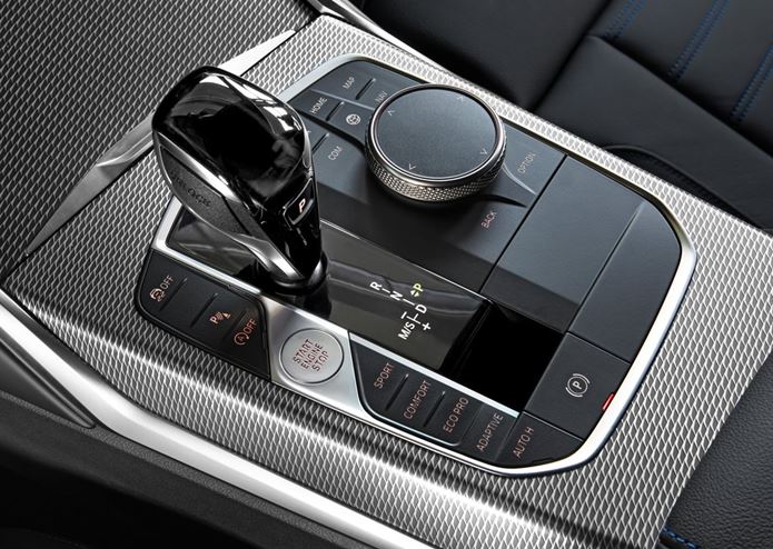 novo bmw serie 3 2020 console central