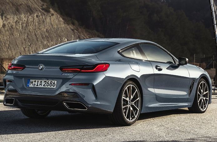 bmw serie 8 coupe traseira