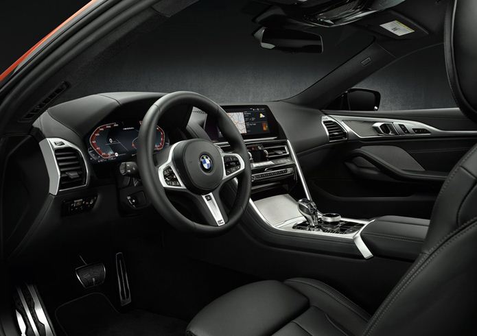 bmw serie 8 coupe 2019 interior