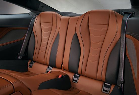 bmw serie 8 coupe 2019 interior banco traseiro