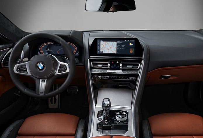 bmw serie 8 coupe 2019 interior painel