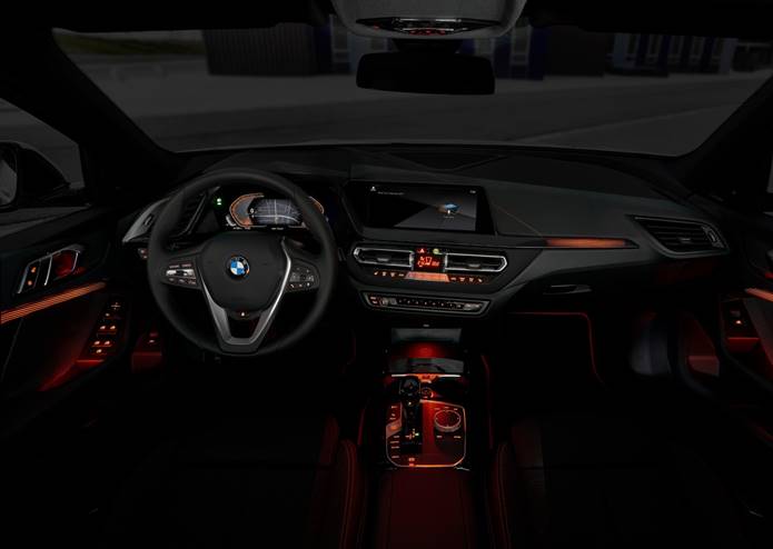 bmw série 1 2020 interior painel