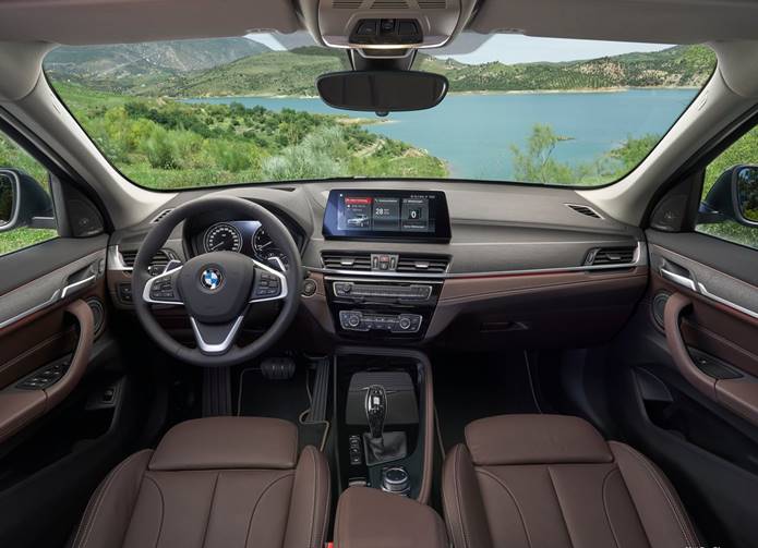 novo bmw x1 2020 interior painel