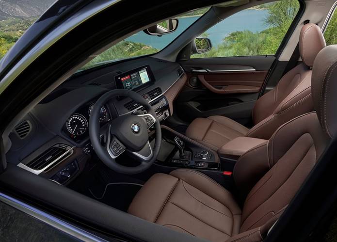 novo bmw x1 2020 interior