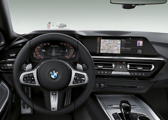 novo bmw z4 2019 interior painel