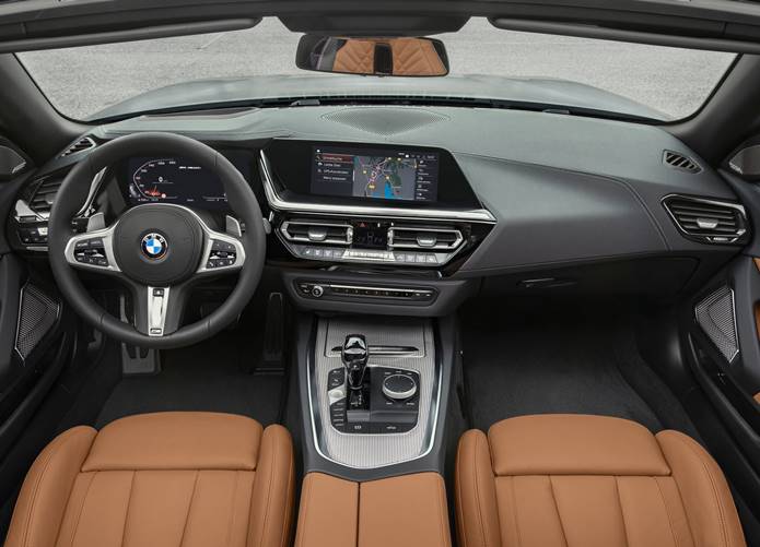 bmw z4 2020 interior