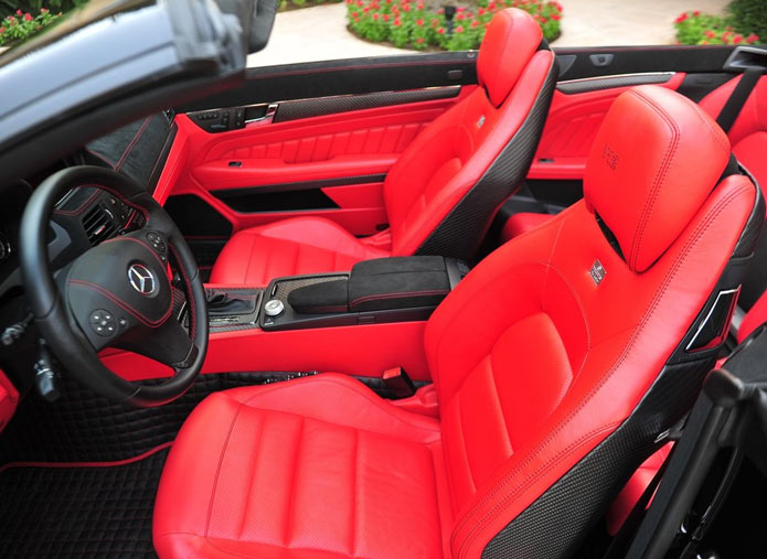 brabus 800 e v12 interior - mercedes classe e cabriolet brabus interior