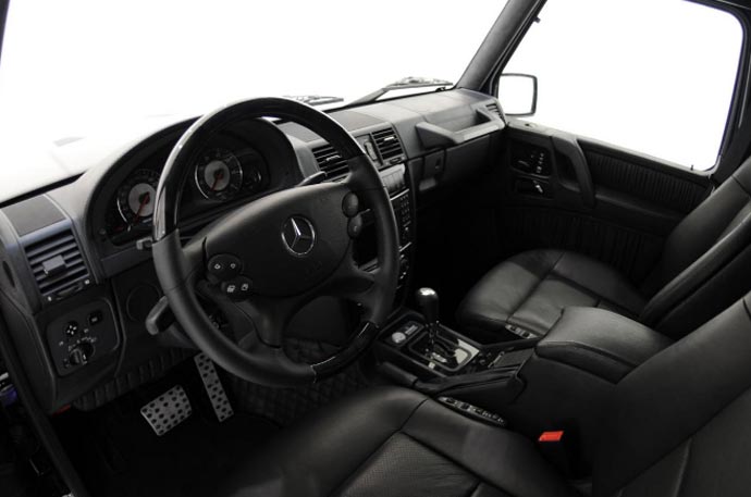 brabus 800 widestar mercedes g55 amg interior