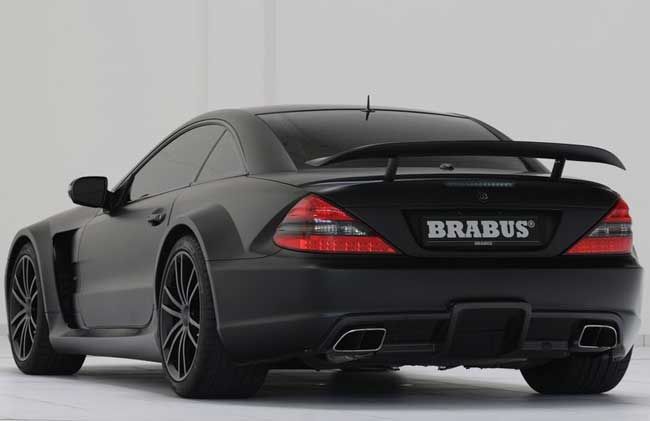 brabus mercedes sl 65 amg black series